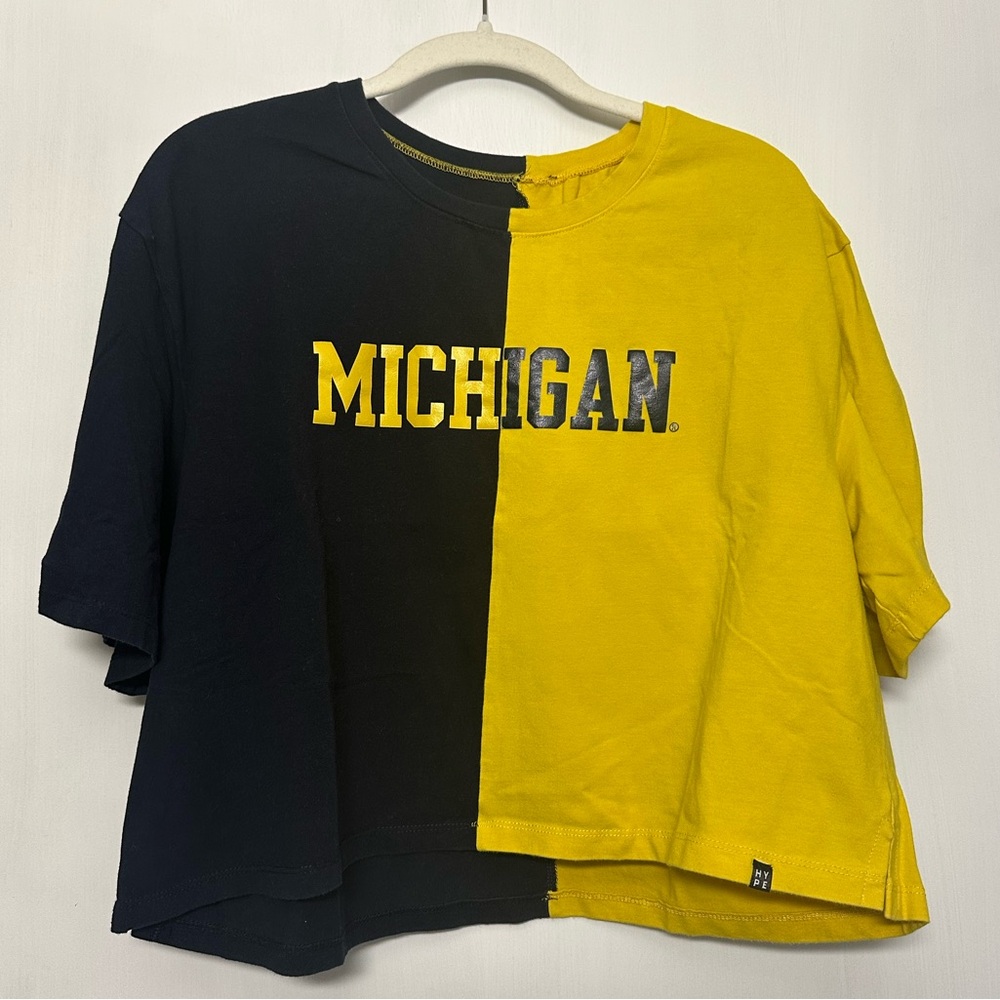 Michigan, Umich, U of M Two-Tone T-Shirt